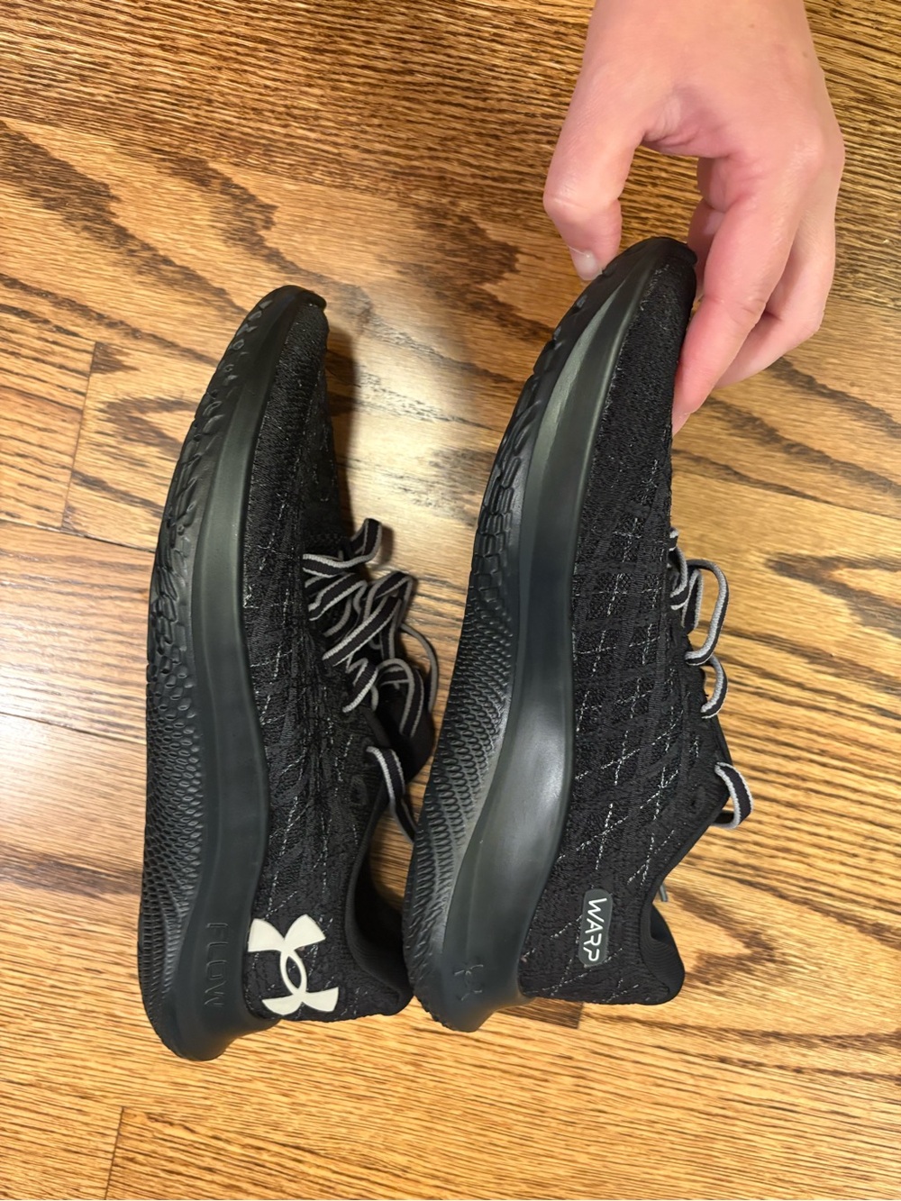 Under Armour Flow Velociti Wind 2 Black Performance Running Shoes - Picture 5 of 8